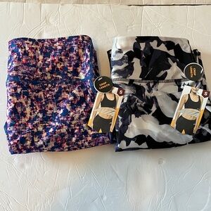 NWT Avia crop length leggings set Sz Small